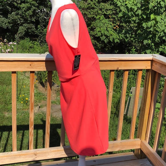 NWT Boston proper neon pink dress - Picture 3 of 4